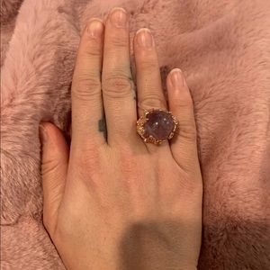 🚫SOLD🚫Rose Gold Amethyst Ring